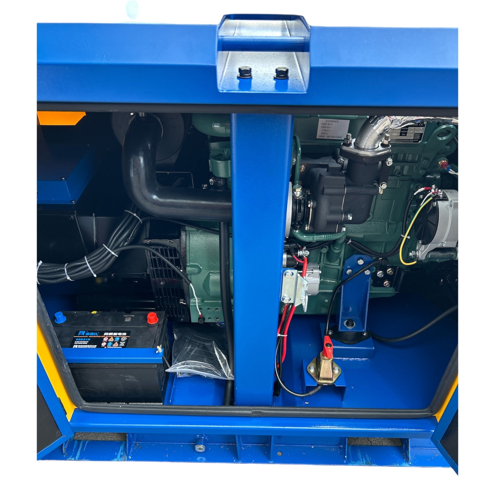 Generador Diesel 33kVA Trifásico 380V Refrigerado por Agua con Partida Eléctrica