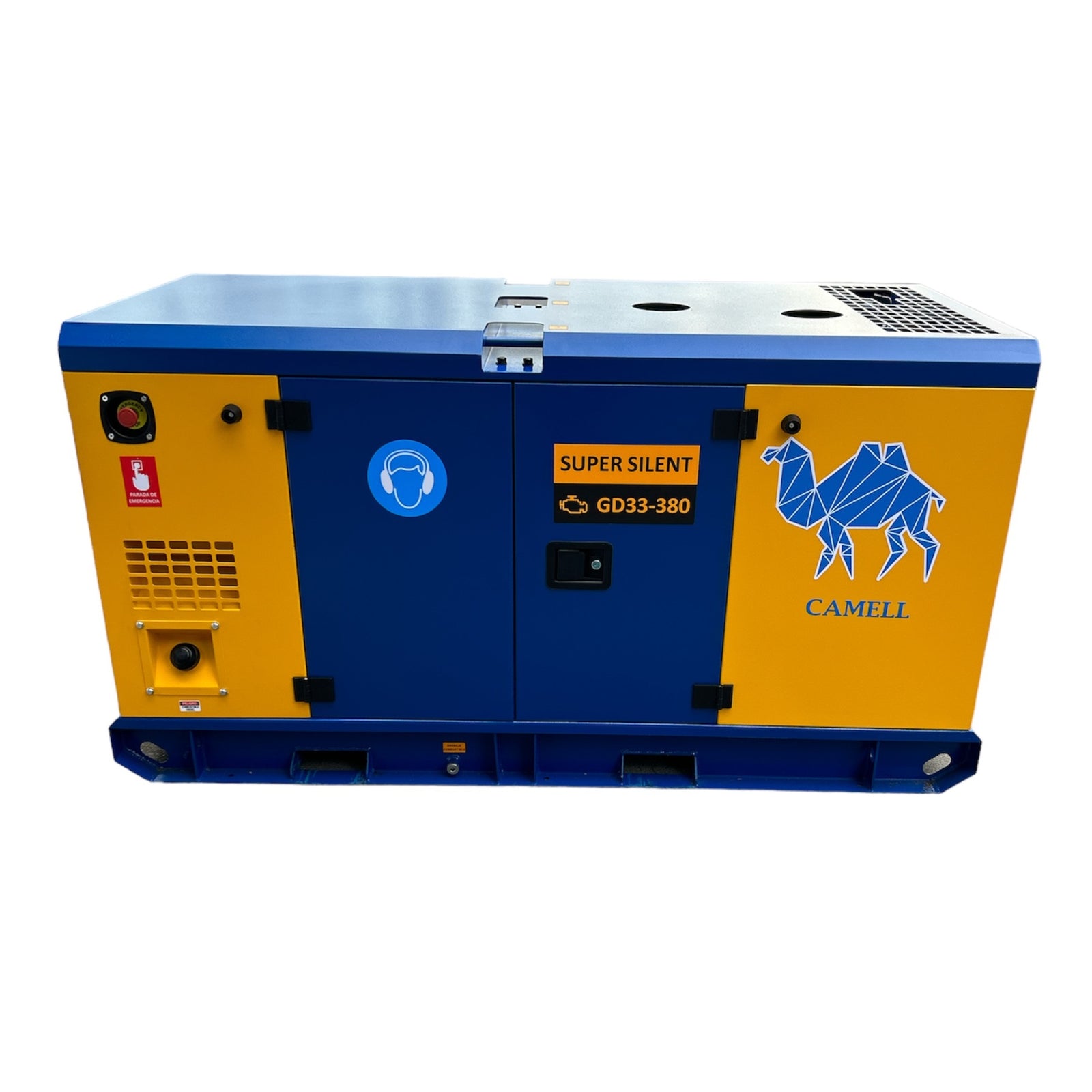 Generador Diesel 33kVA Trifásico 380V Refrigerado por Agua con Partida Eléctrica