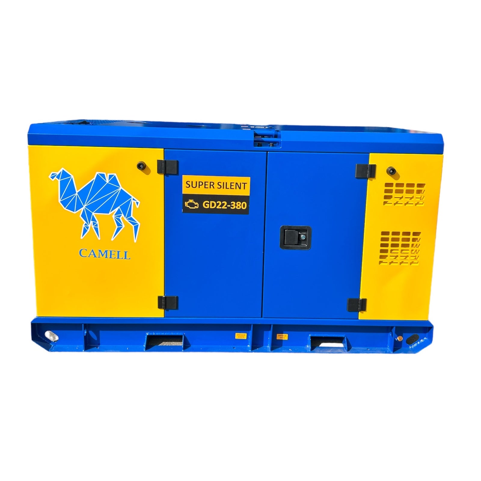 Generador industrial 22kVA trifásico 380V diésel — Isamit