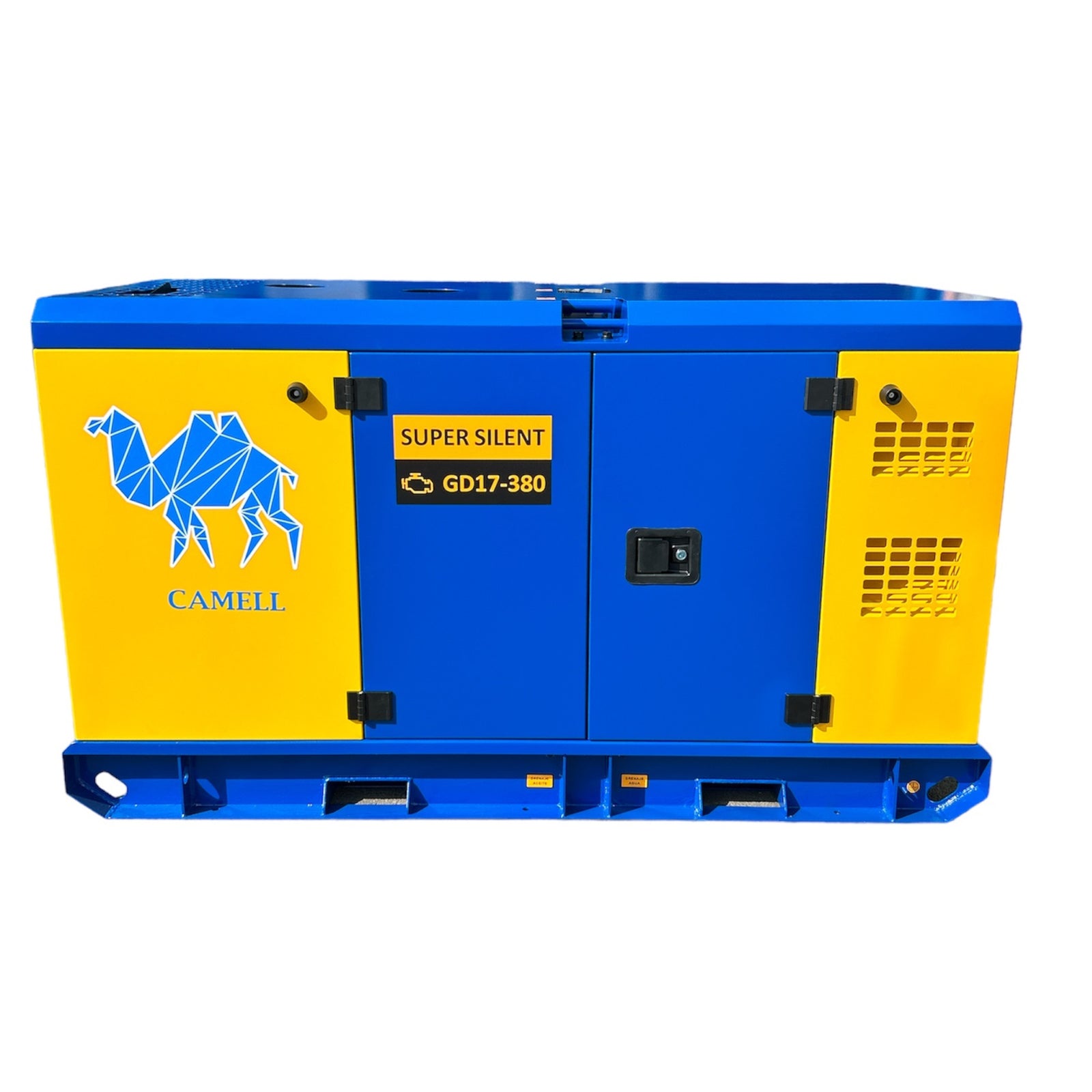 Generador trifásico 17kVA 380V diésel refrigerado por agua — Isamit