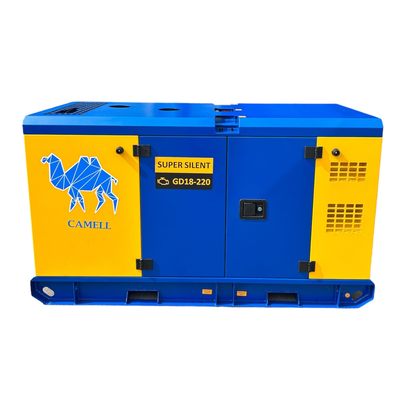 Generador uso continuo 18kVA monofásico diésel refrigerado agua — Isamit