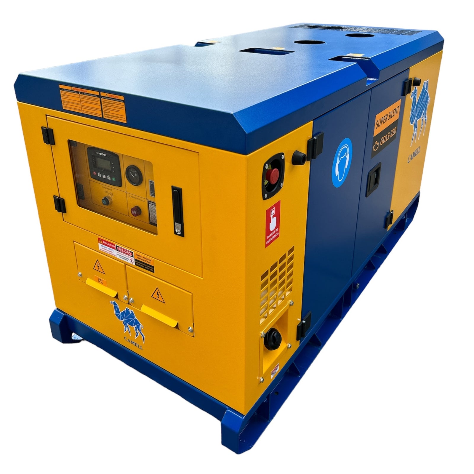 Generador Diesel 13kva Monofásico Refrigerado por Agua con Partida Eléctrica