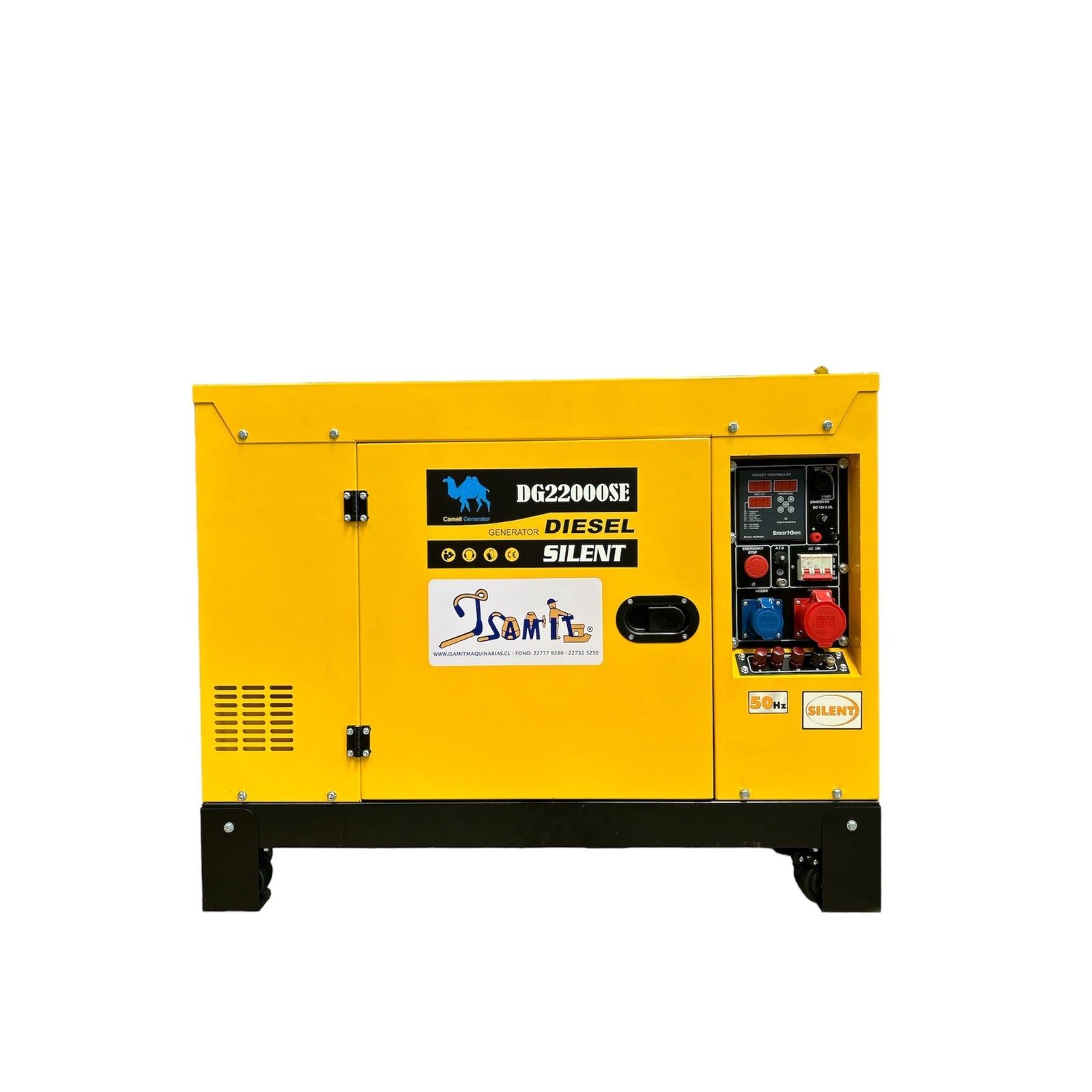 Generador Trifasico Diesel Insonoro Ats 19 Kva Camell 15500w