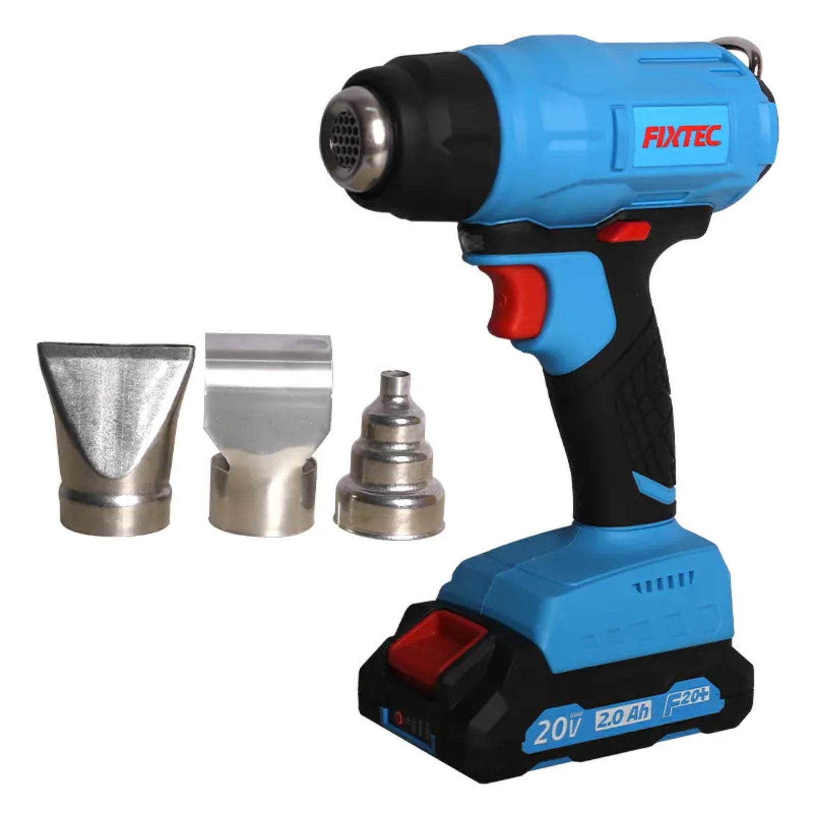 Pistola de Calor Inalámbrica 20V Fixtec F20+ - frontal