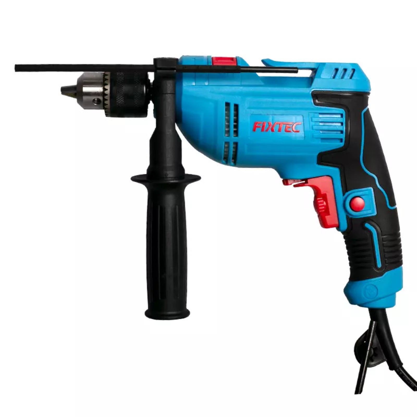 Taladro de Impacto 600W Fixtec FID60003 Mandril - frontal