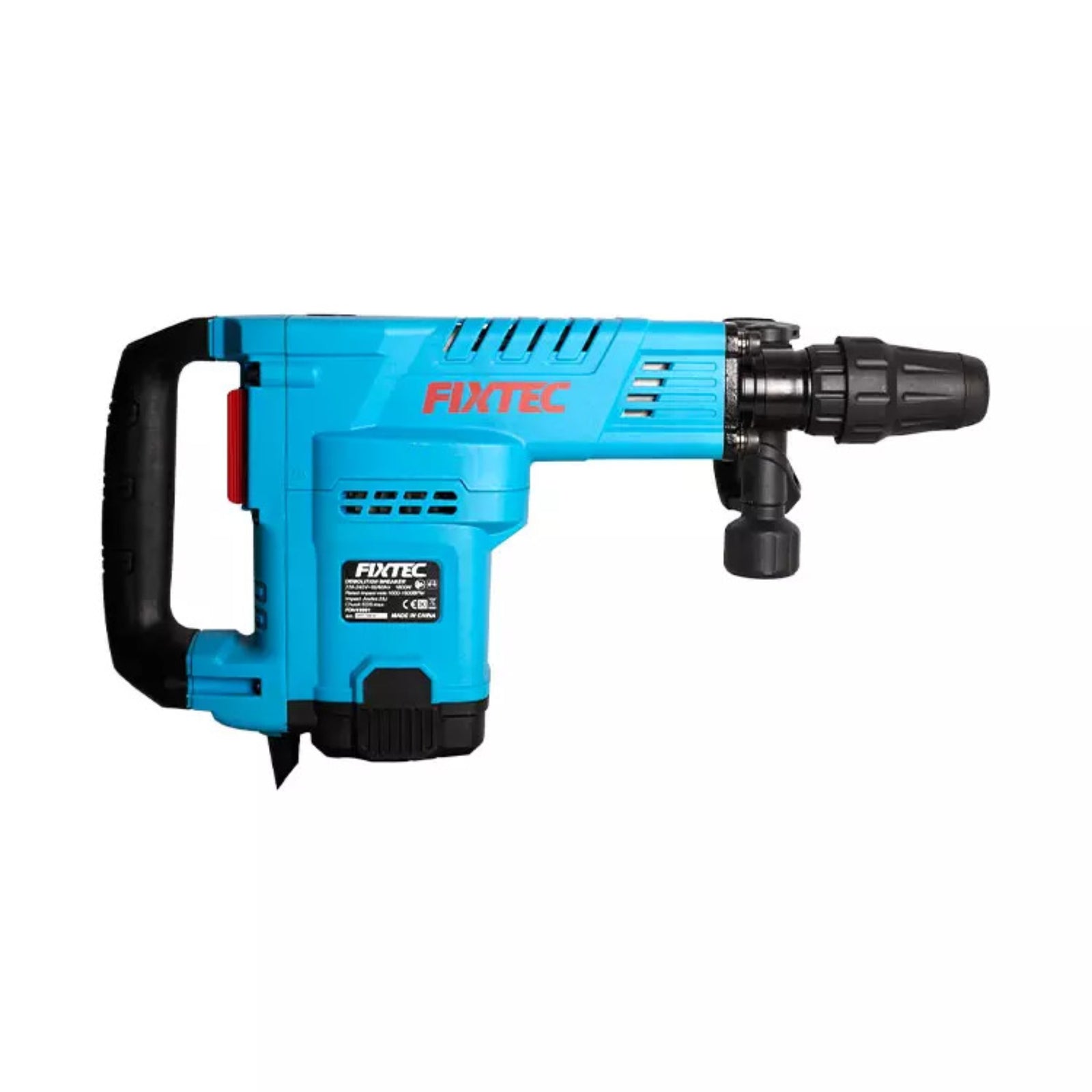 Martillo Demoledor Fixtec FDH18001 10kg 1800W - lateral