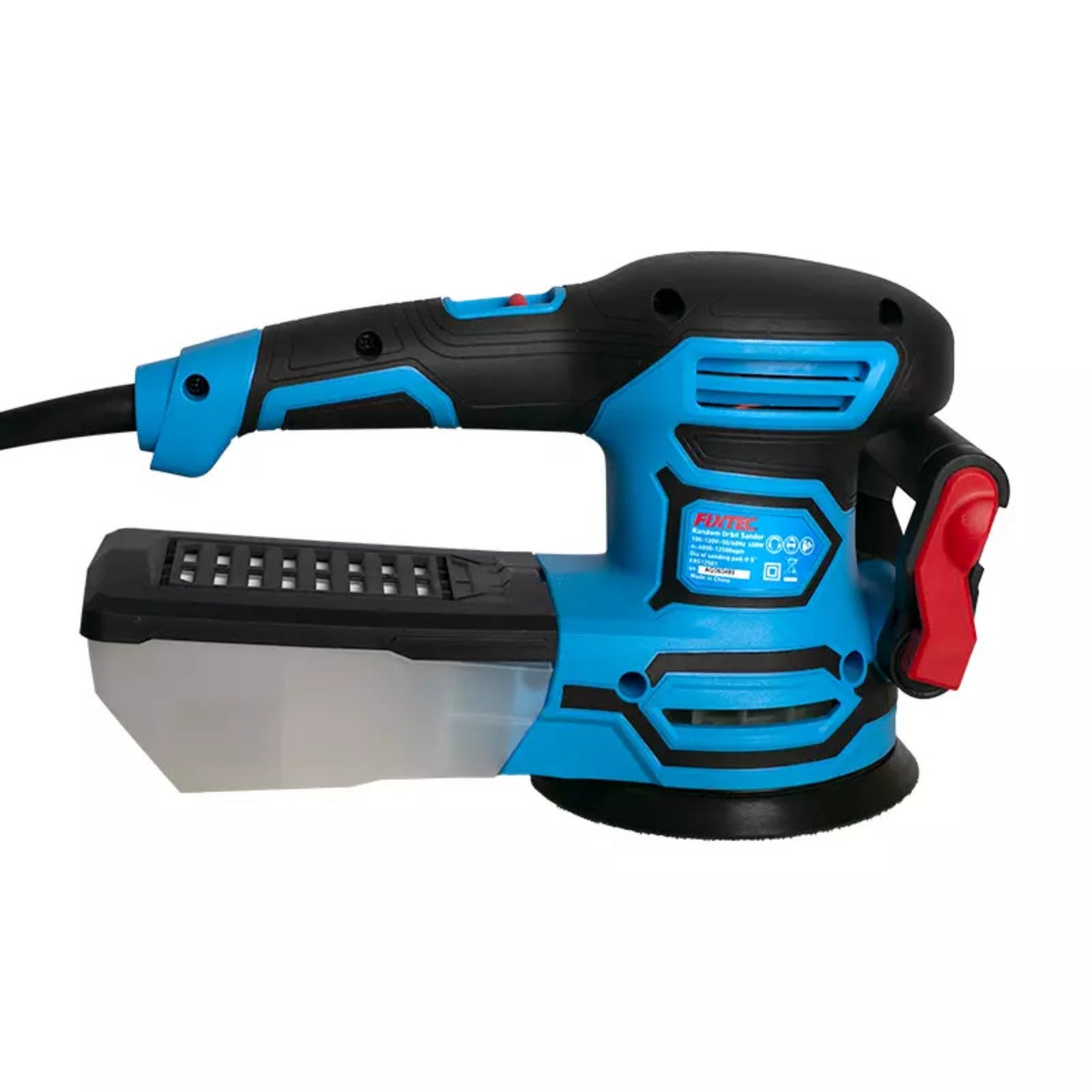 Lijadora Roto Orbital 125mm 450W Fixtec FRS12501 - detalle
