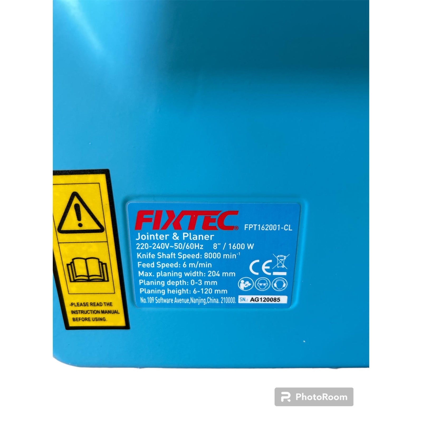 Canteadora Fixtec Fpt162001 - 1600w
