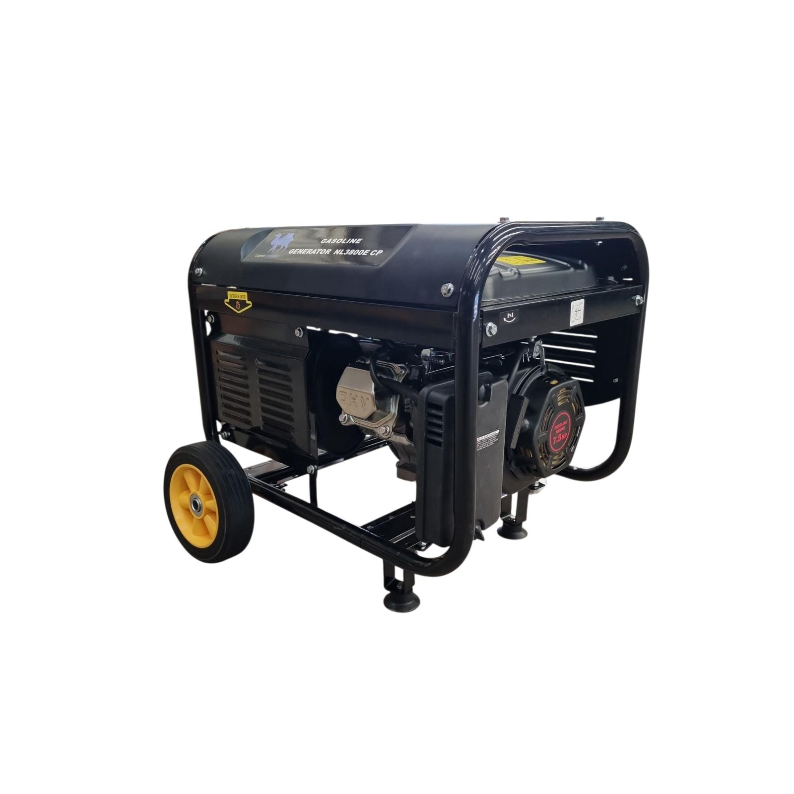 Generador Eléctrico 2800W Camell NL3800 Motor 7.5HP Partida Eléctrica
