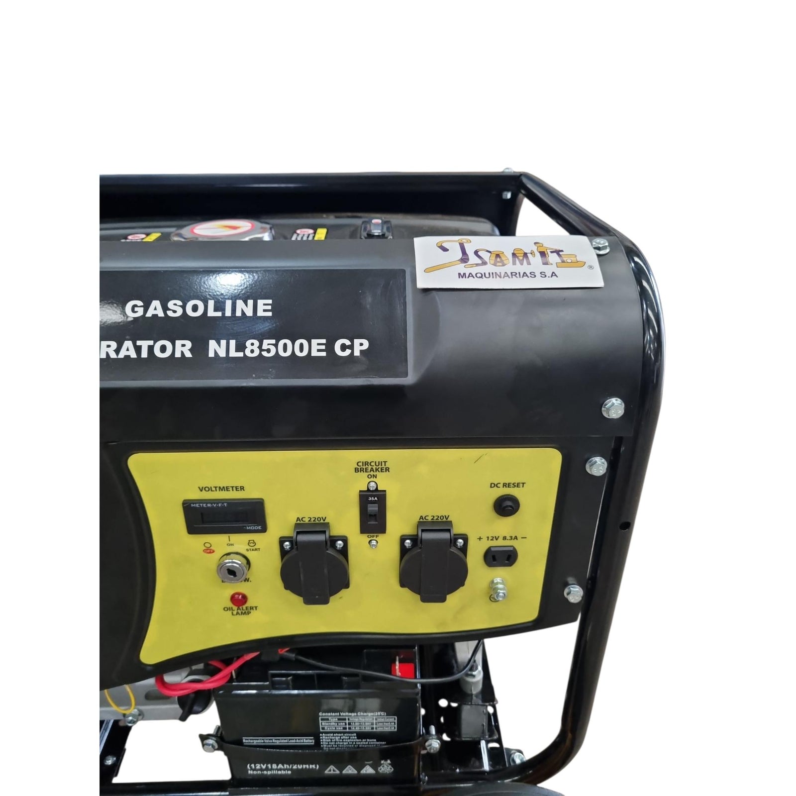 Generador Bencinero 7500W Camell NL8500 Motor 16HP Partida Eléctrica