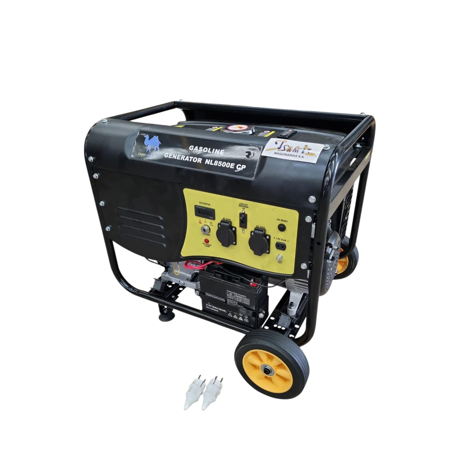 Generador bencinero 7500W Camell NL8500 motor 16HP partida eléctrica — Isamit