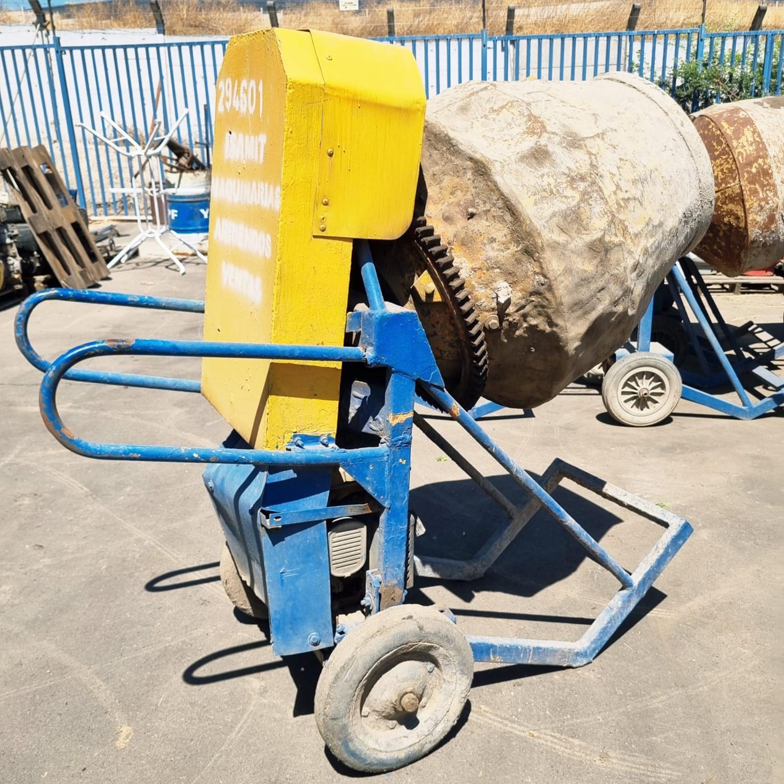 Betonera 150 Litros Volteo Directo Bencinera Ey20 5.0hp Nro.11