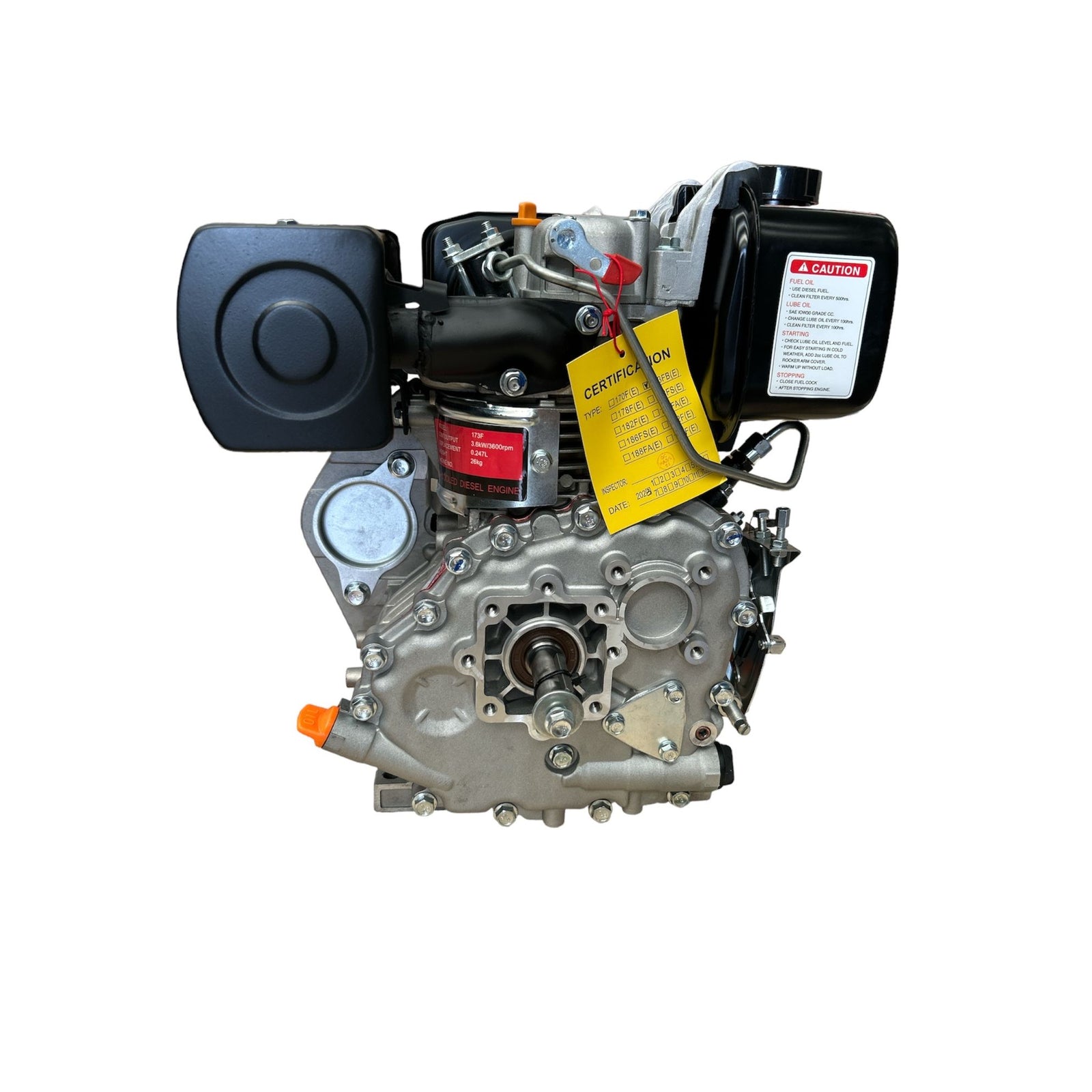 Motor Estacionario Diesel 4HP Camell 170F Eje 19mm Tipo Yanmar