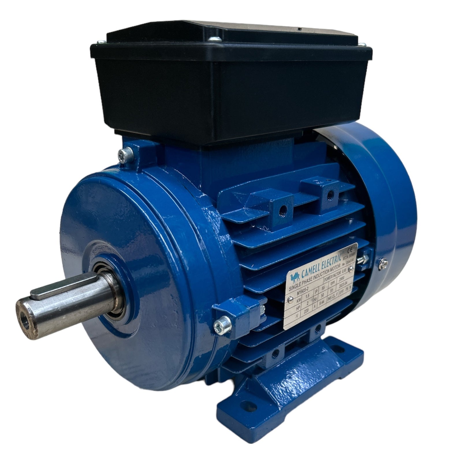 Motor eléctrico 2HP monofásico 2800RPM alta velocidad licencia italiana — Isamit