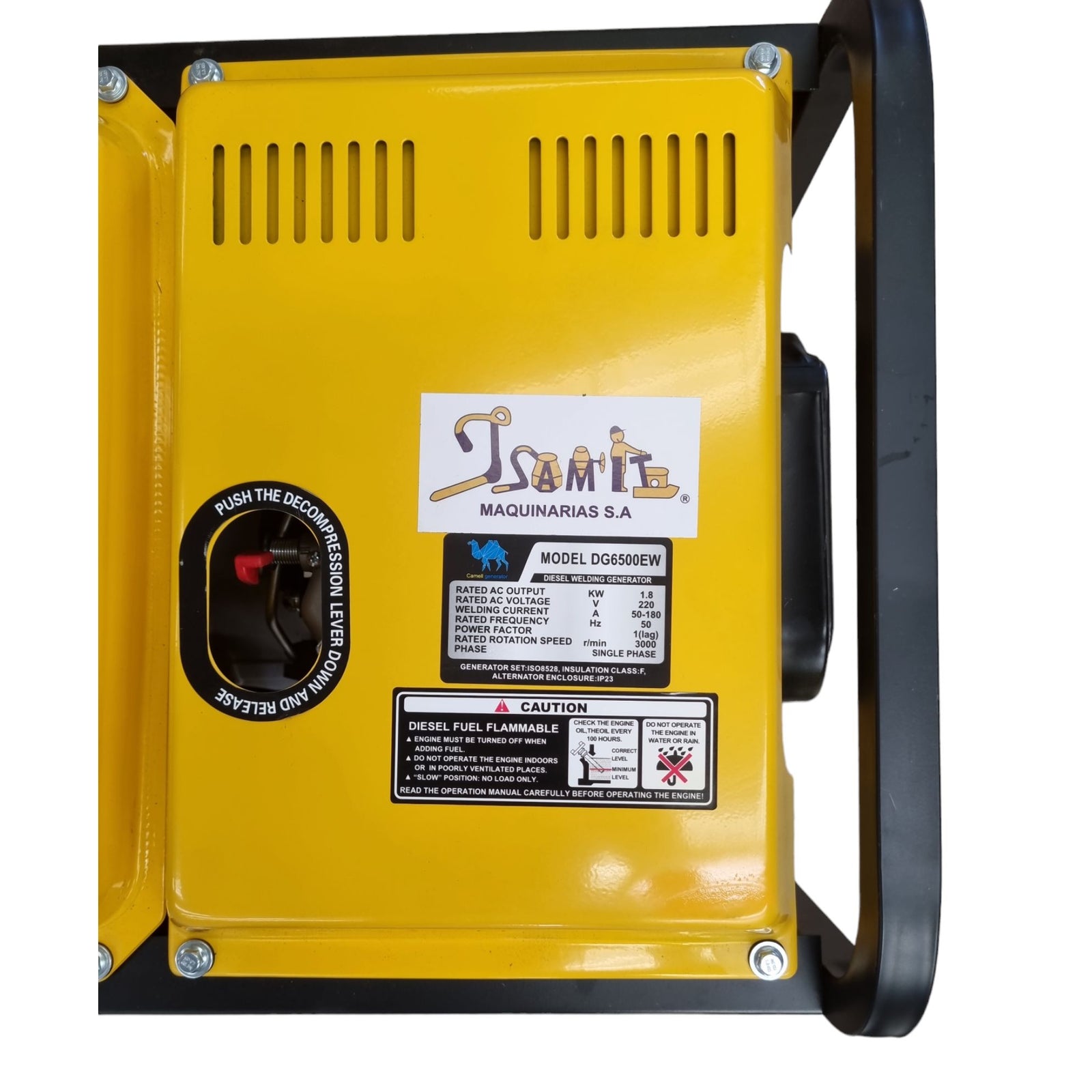 Motosoldadora 180a Y Generador Diesel Camell Dw6500