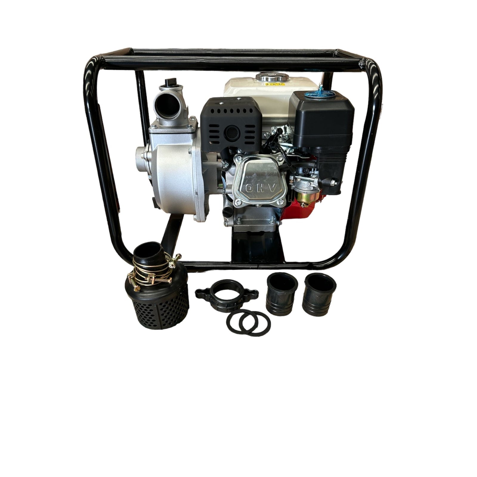 Motobomba 2 pulgadas bencinera 6.5HP Camell RB con accesorios — Isamit