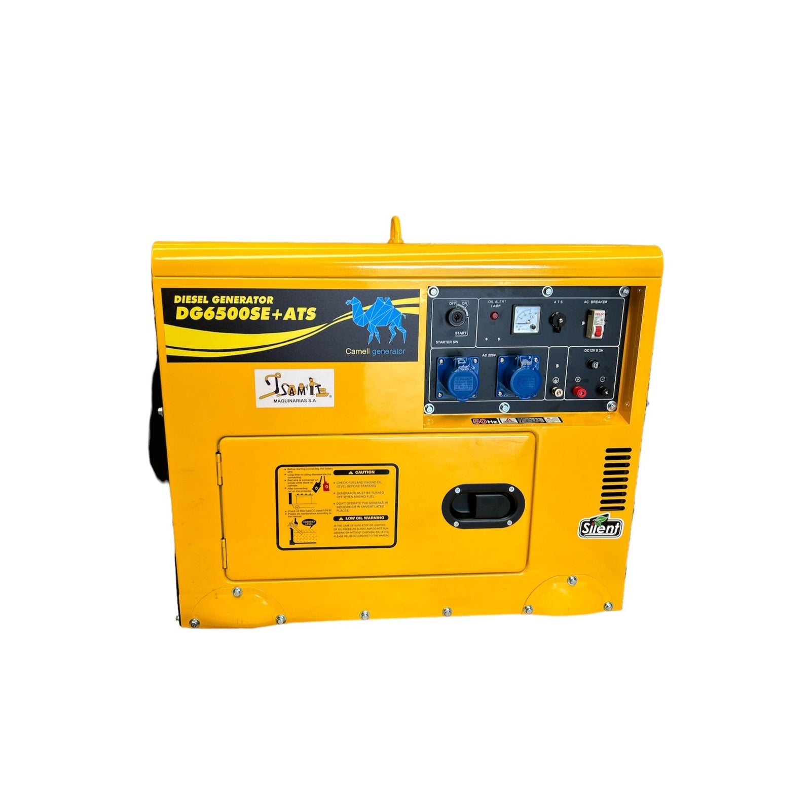 Generador Diesel Insonoro Camell 5.0 kVA – Partida Eléctrica y Conexión ATS