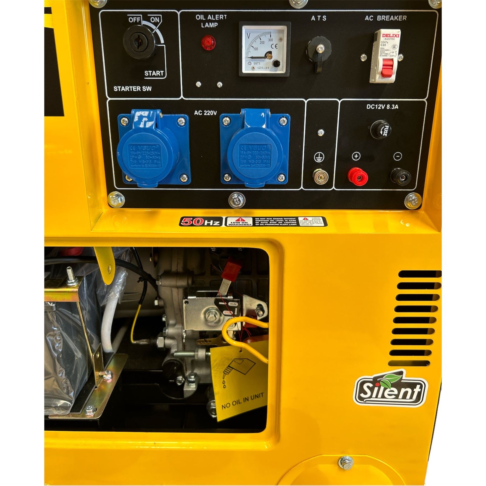 Generador Diesel Insonoro Camell 5.0 kVA – Partida Eléctrica y Conexión ATS