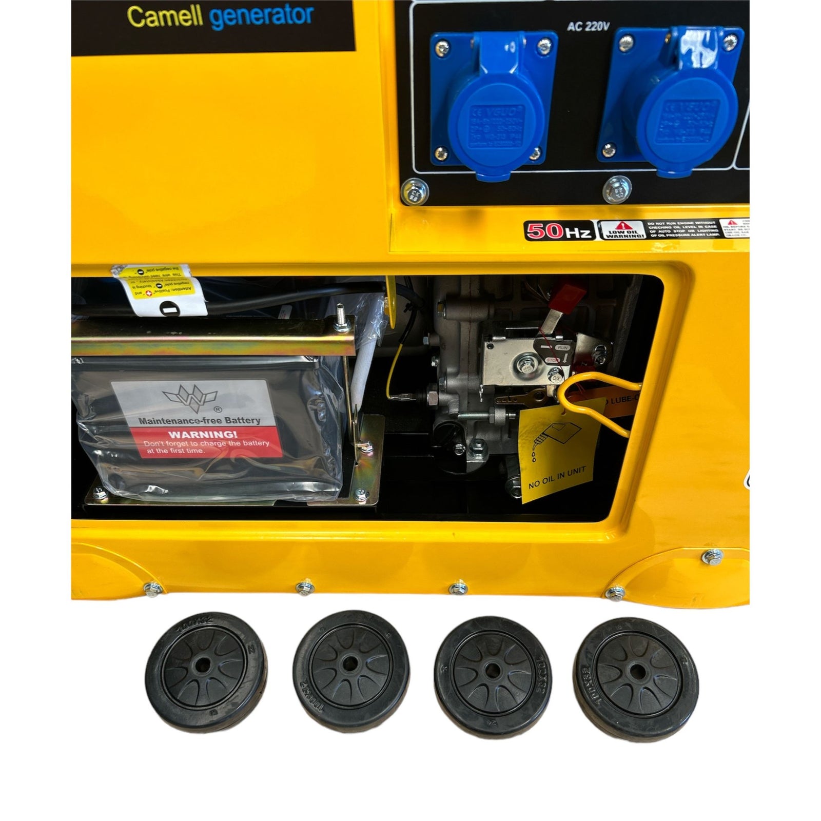 Generador Diesel Insonoro Camell 5.0 kVA – Partida Eléctrica y Conexión ATS