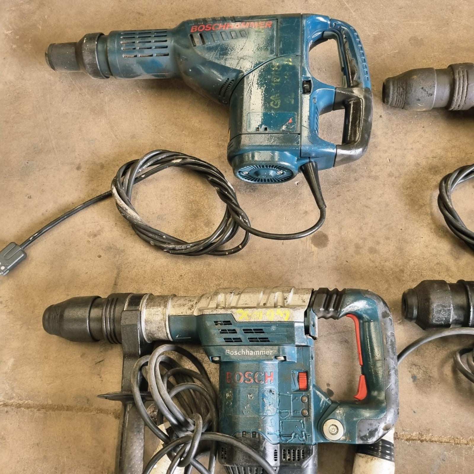 Lote 7 Martillo Demoledor Cincelador Bosch Gsh5 - Gsh11
