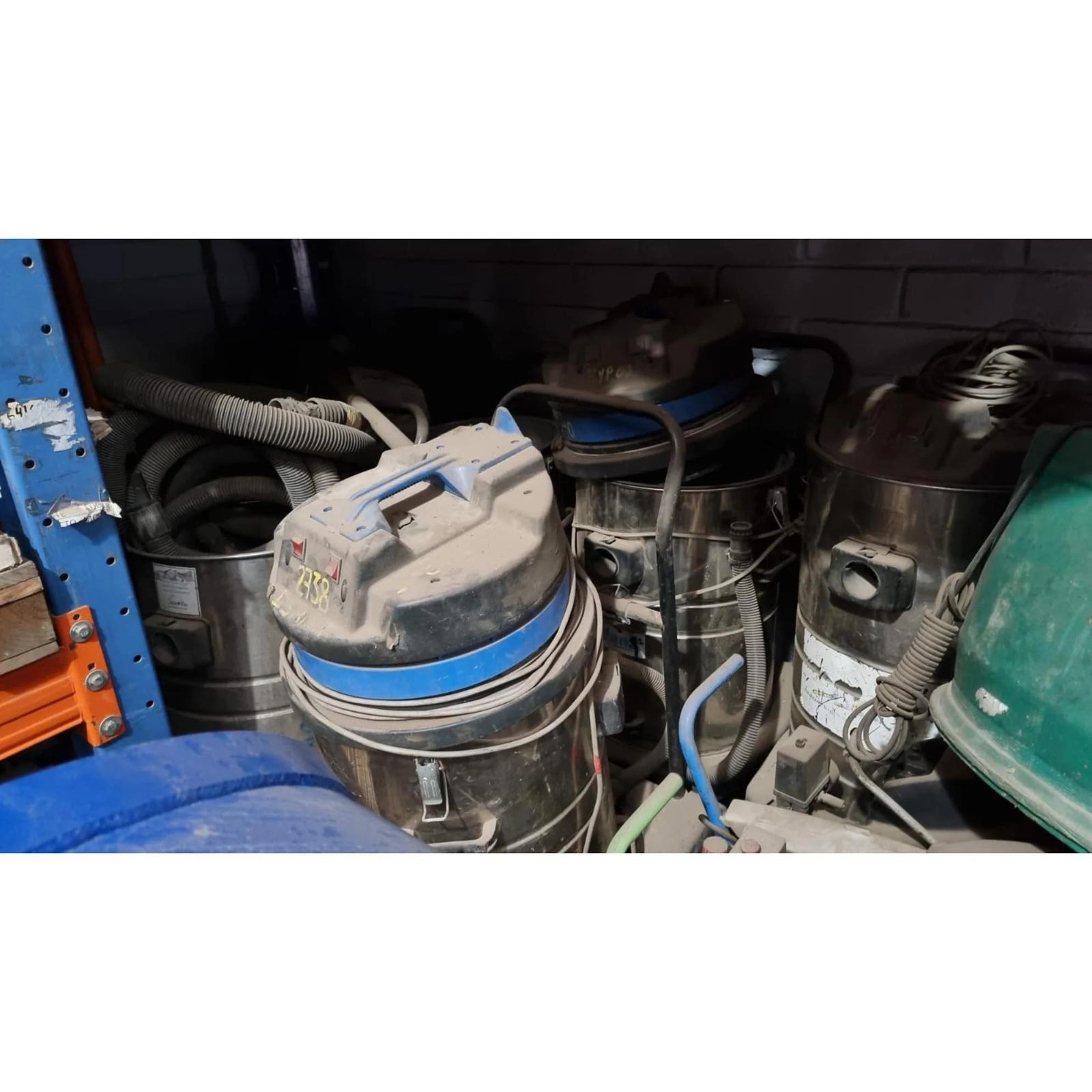 Lote de 22 Aspiradora Ridgid Wd0655 y Camell 60 Litros