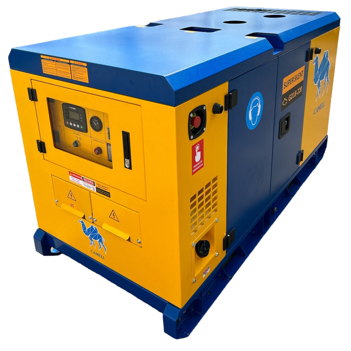 Generador Diesel 18kva Monofásico 230V Refrigerado por Agua con Partida Eléctrica