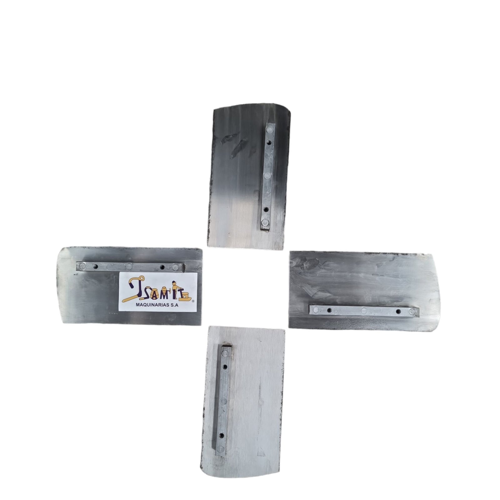 Set 4 Aspas Alisadora Hormigon 24 Pulgadas Terminacion 2mm