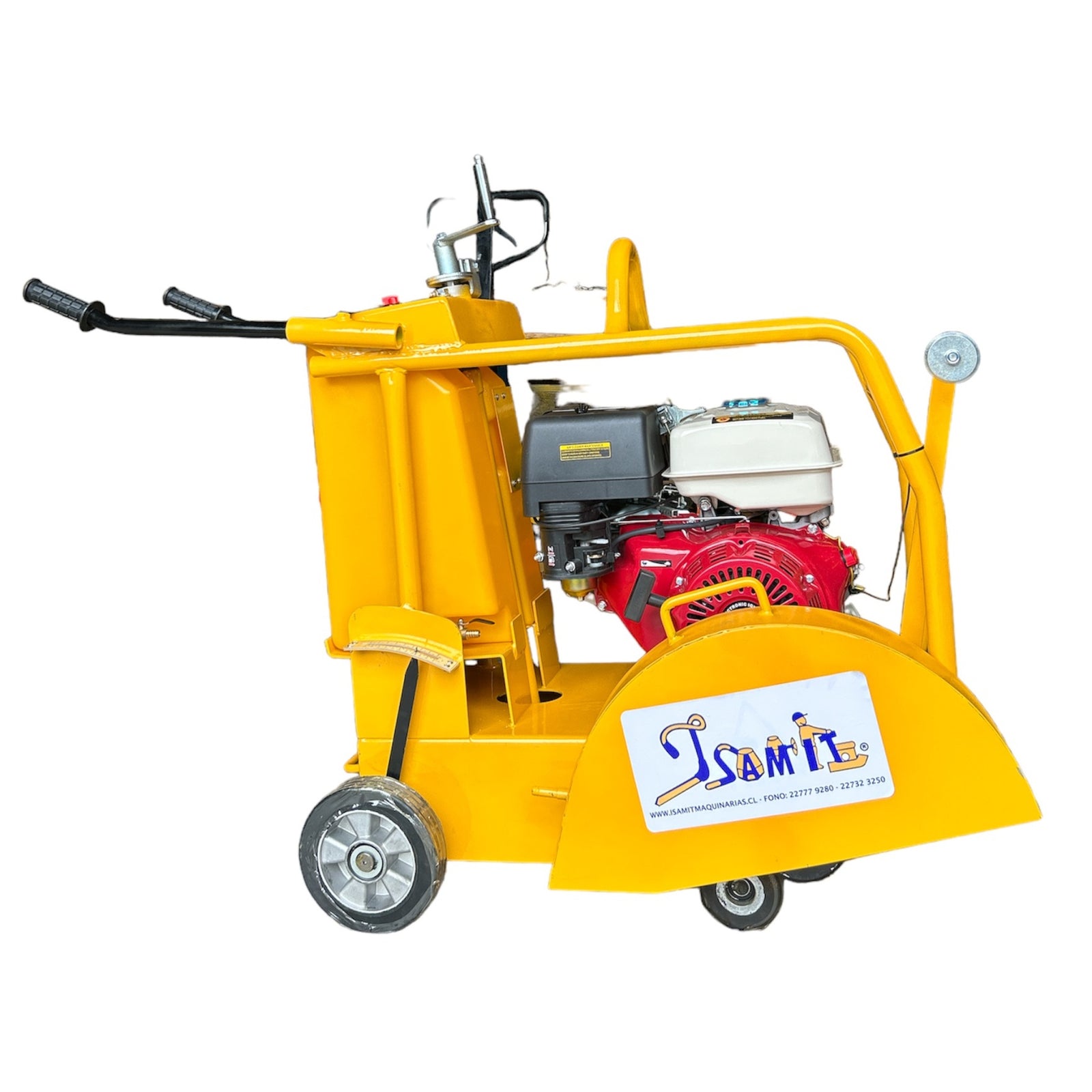 Cortadora de Pavimento y Hormigón Camell 14HP con Medidor de Profundidad