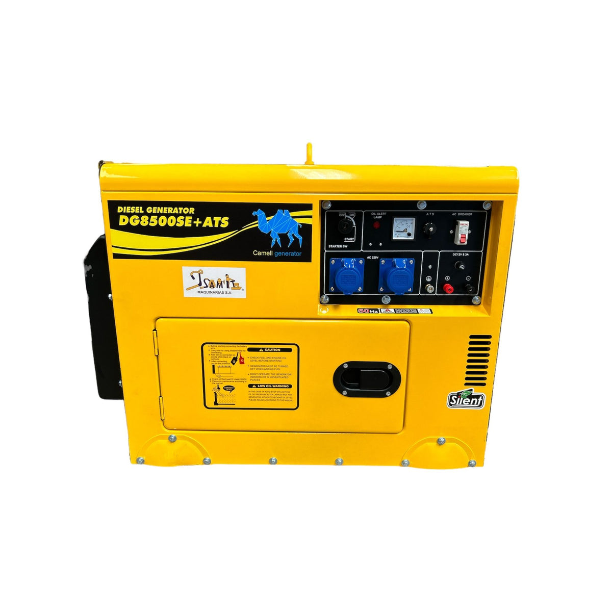 Generador Diesel Insonoro Camell 6.5 kVA – 6500W – Partida Eléctrica y ATS