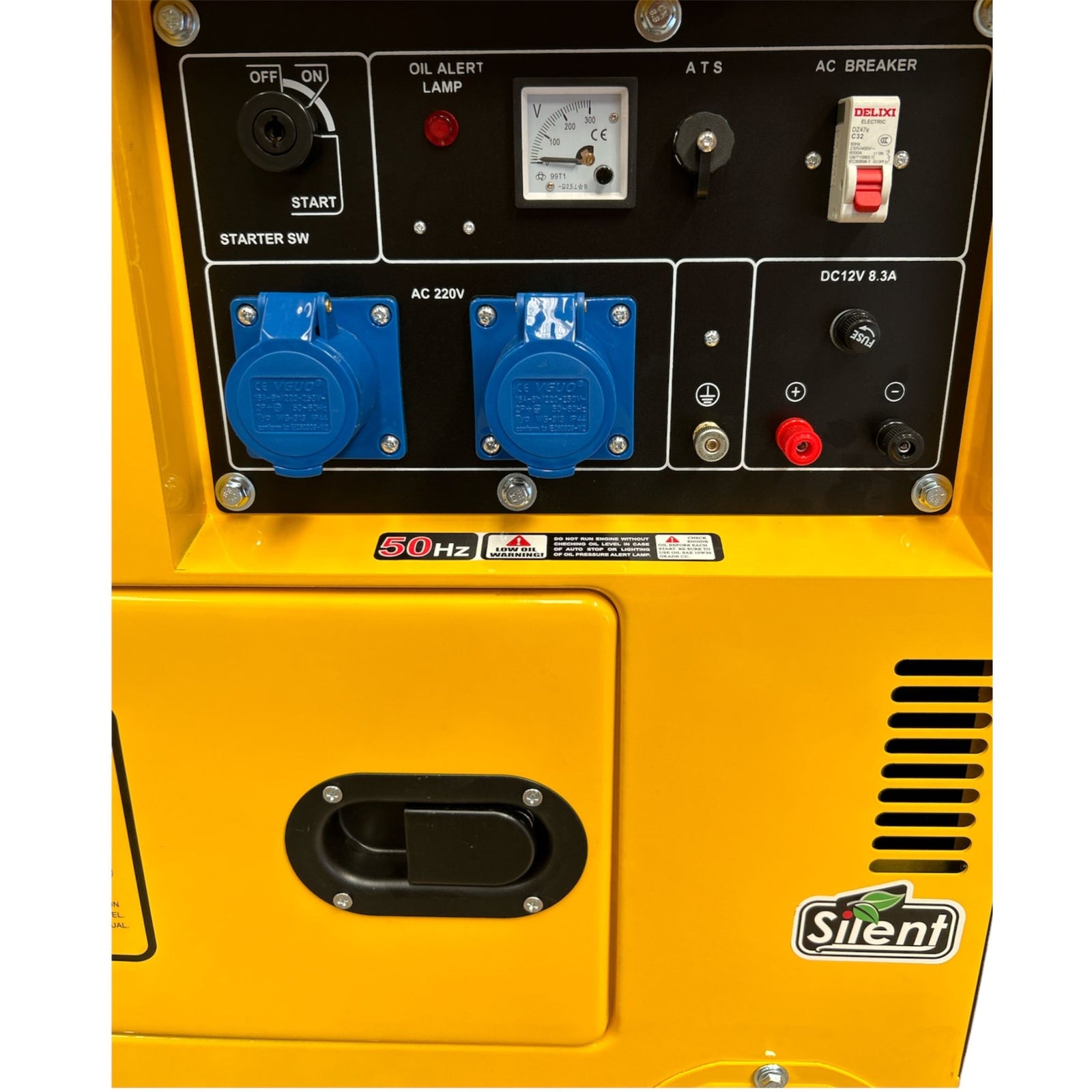 Generador Diesel Insonoro Camell 6.5 kVA – 6500W – Partida Eléctrica y ATS
