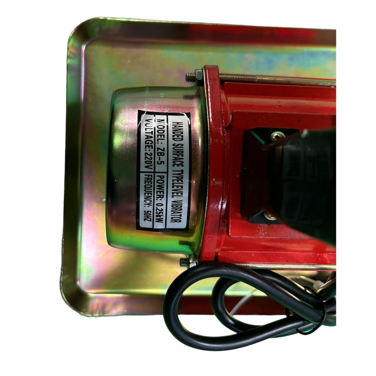 Platacho Electrico Vibrador Para Hormigon Monofasico Camell