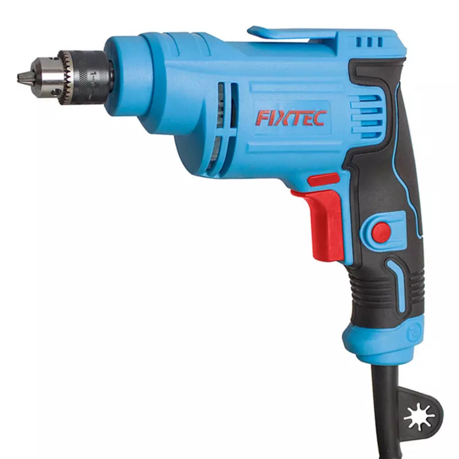 Taladro Eléctrico 400W Fixtec FED40010 Mandril 10mm Velocidad Variable 3500RPM