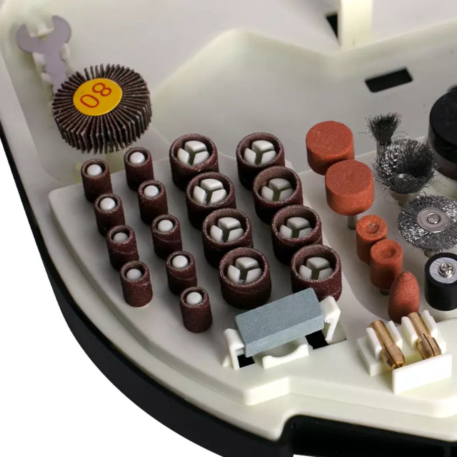 Kit Mini Esmeril 135W Fixtec FMG13501 Tipo Dremel con 210 Accesorios