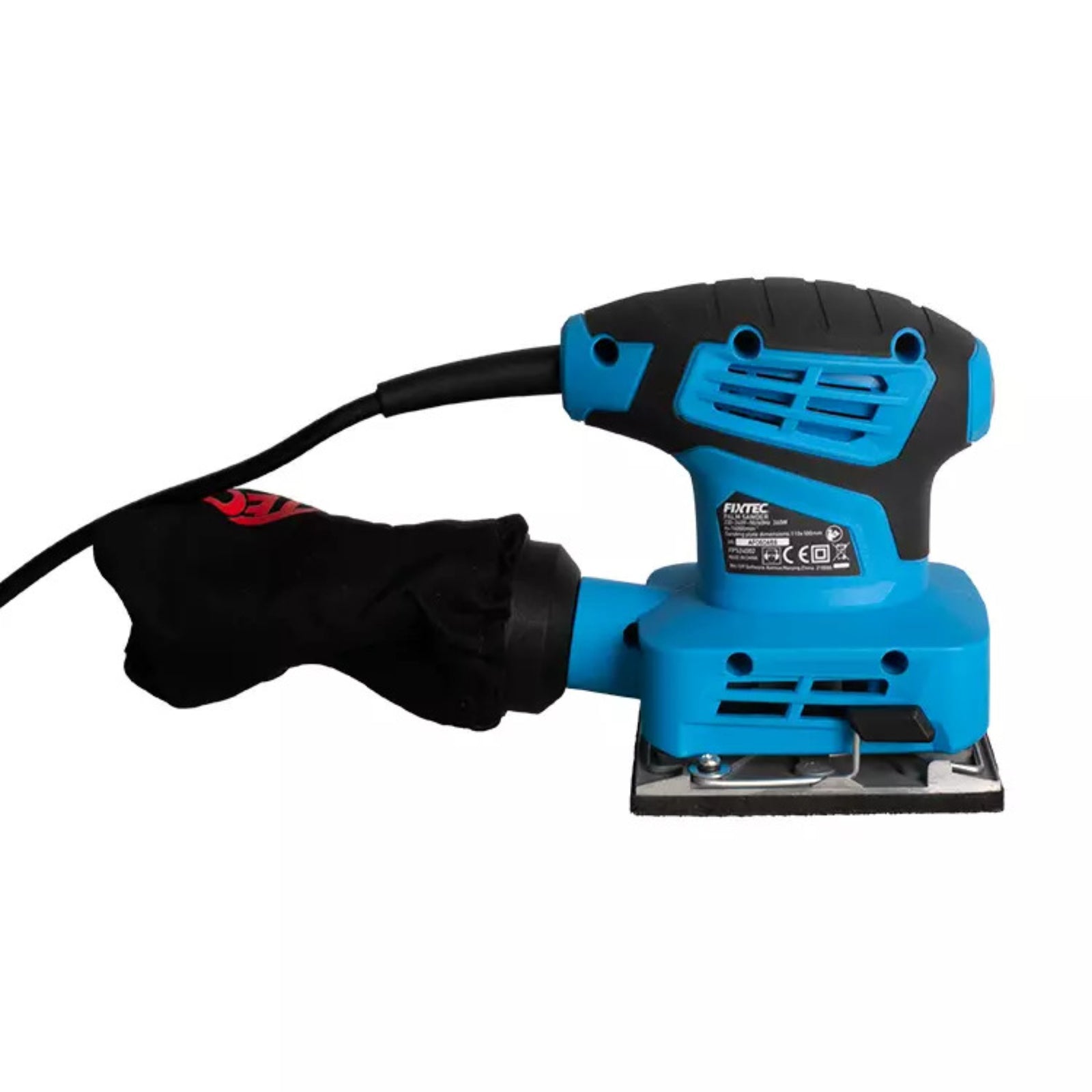 Lijadora Orbital 1/4 Hoja 240W – 14.000 OPM con Base de Aluminio