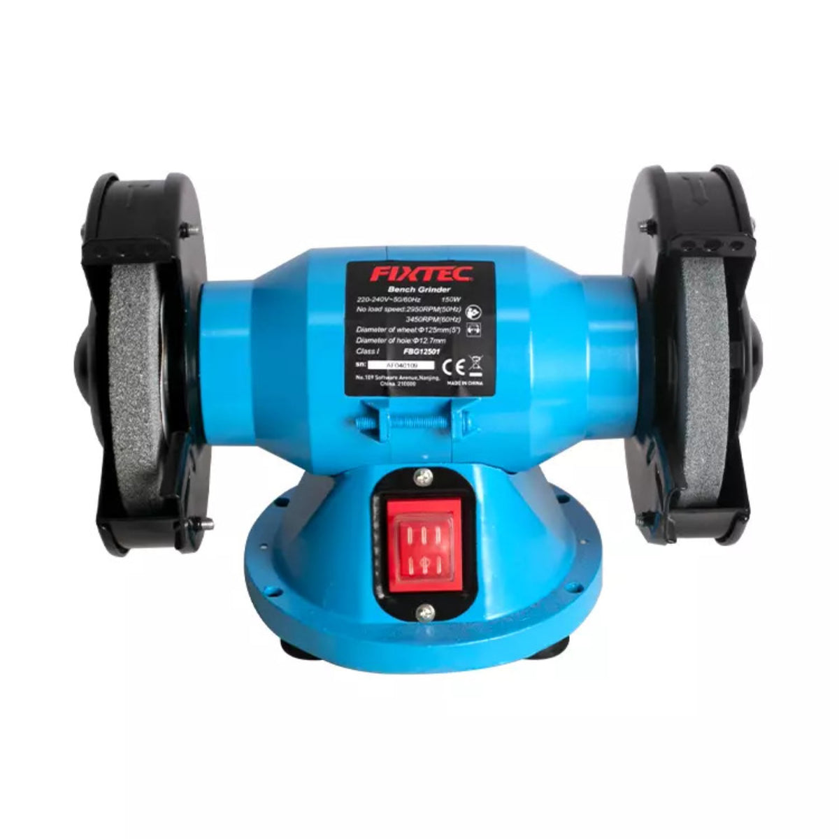 Esmeril De Banco 5 Fixtec Fbg12501 - 150w + 2 Accesorios