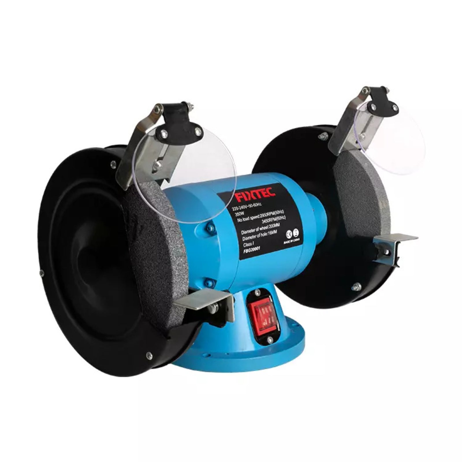 Esmeril De Banco 8 Fixtec Fbg20001 - 350w + 2 Accesorios