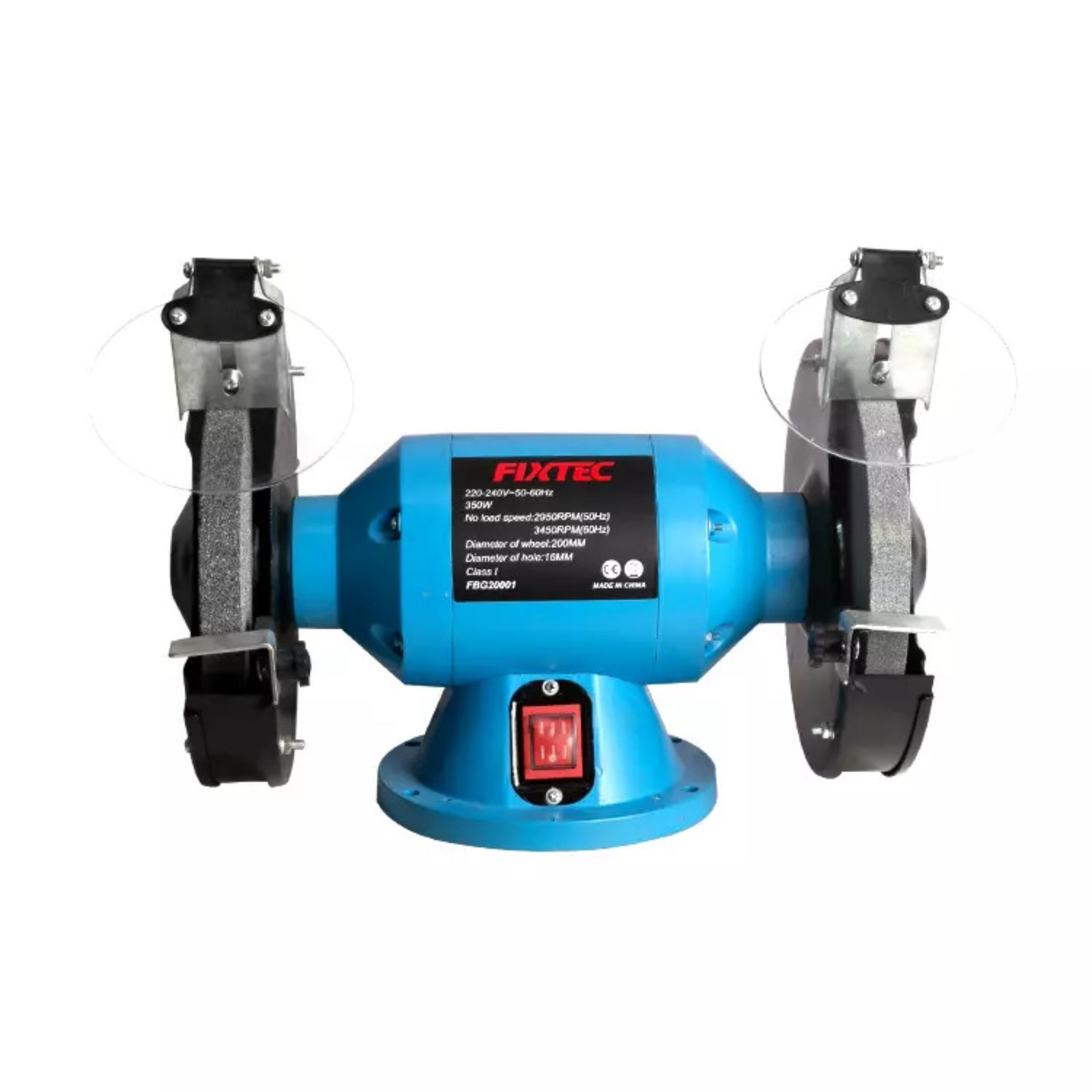 Esmeril De Banco 8 Fixtec Fbg20001 - 350w + 2 Accesorios