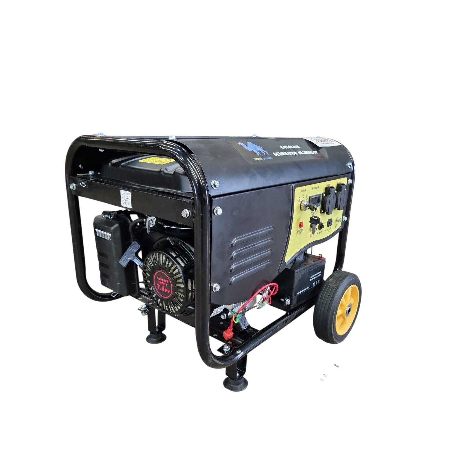 Generador Bencinero 2800W Camell NL2800 Motor 7.5HP Partida Eléctrica