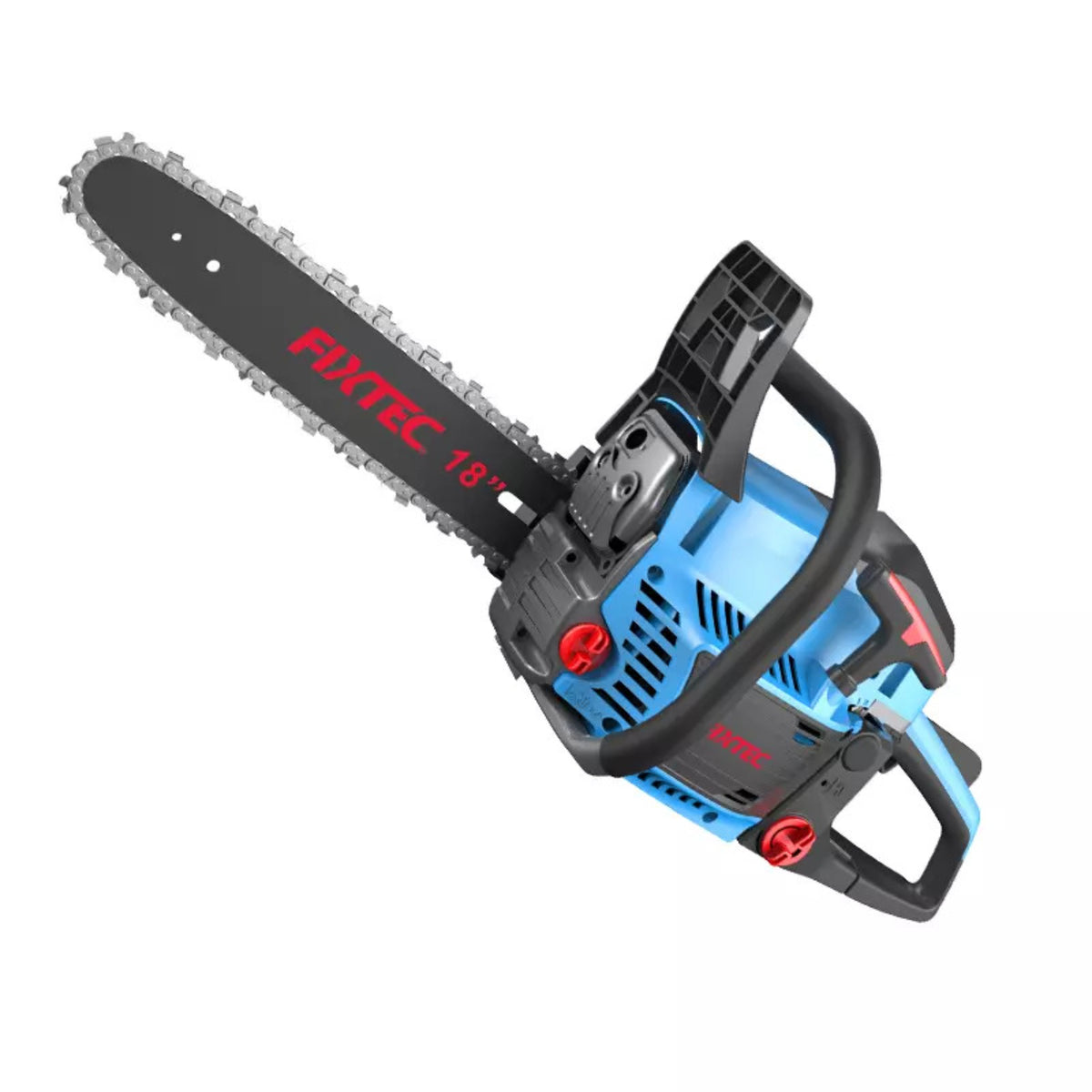 Motosierra a Gasolina Fixtec 58cc 18" – Potencia 2.4kW para Trabajo Pesado