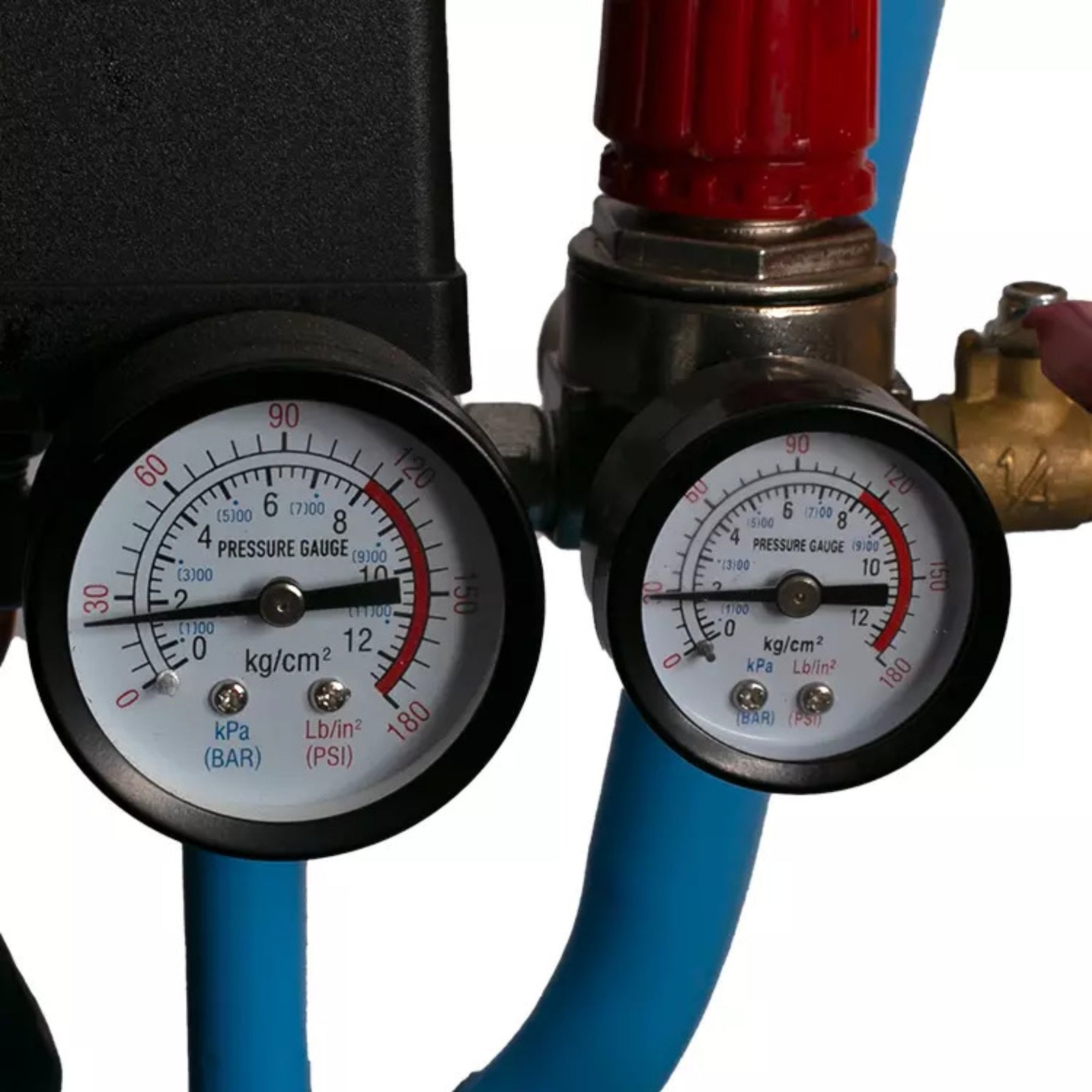 Compresor De Aire 50l Fixtec Fac25501 2.5hp 1800w 206l/min