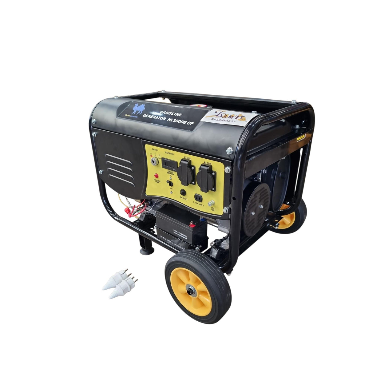 Generador Eléctrico 2800W Camell NL3800 Motor 7.5HP Partida Eléctrica