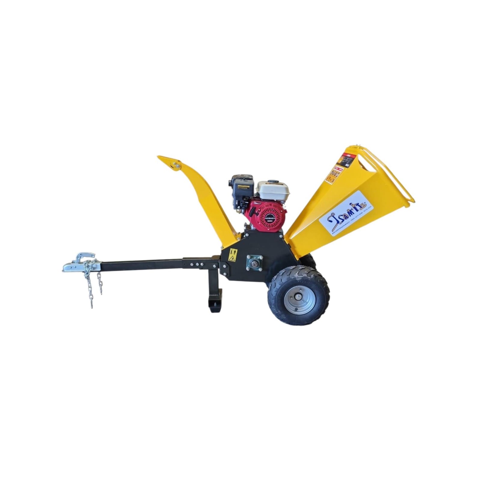 Chipeadora a gasolina 7 HP 120mm / 5" partida manual Camell