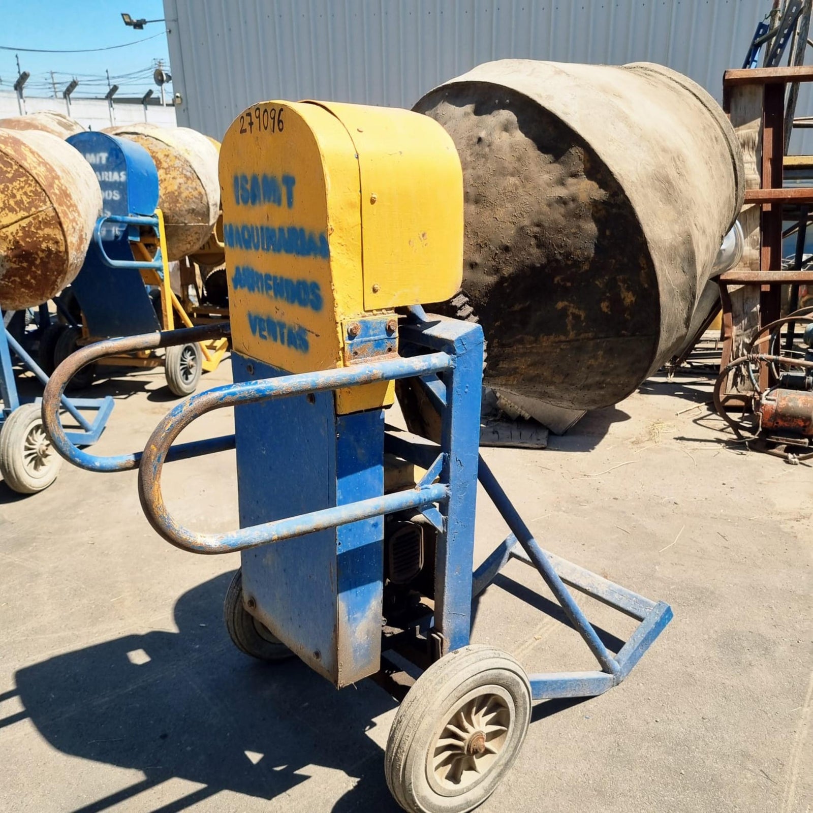 Betonera 150 Litros Volteo Directo Bencinera Ey20 5.0hp Nro.12