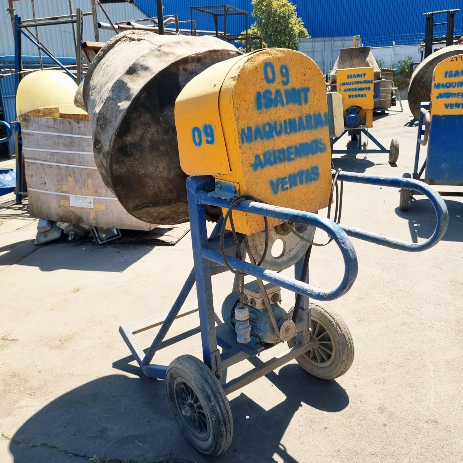 Betonera 150 Litros Volteo Directo Electrica 1.5HP Nro.15