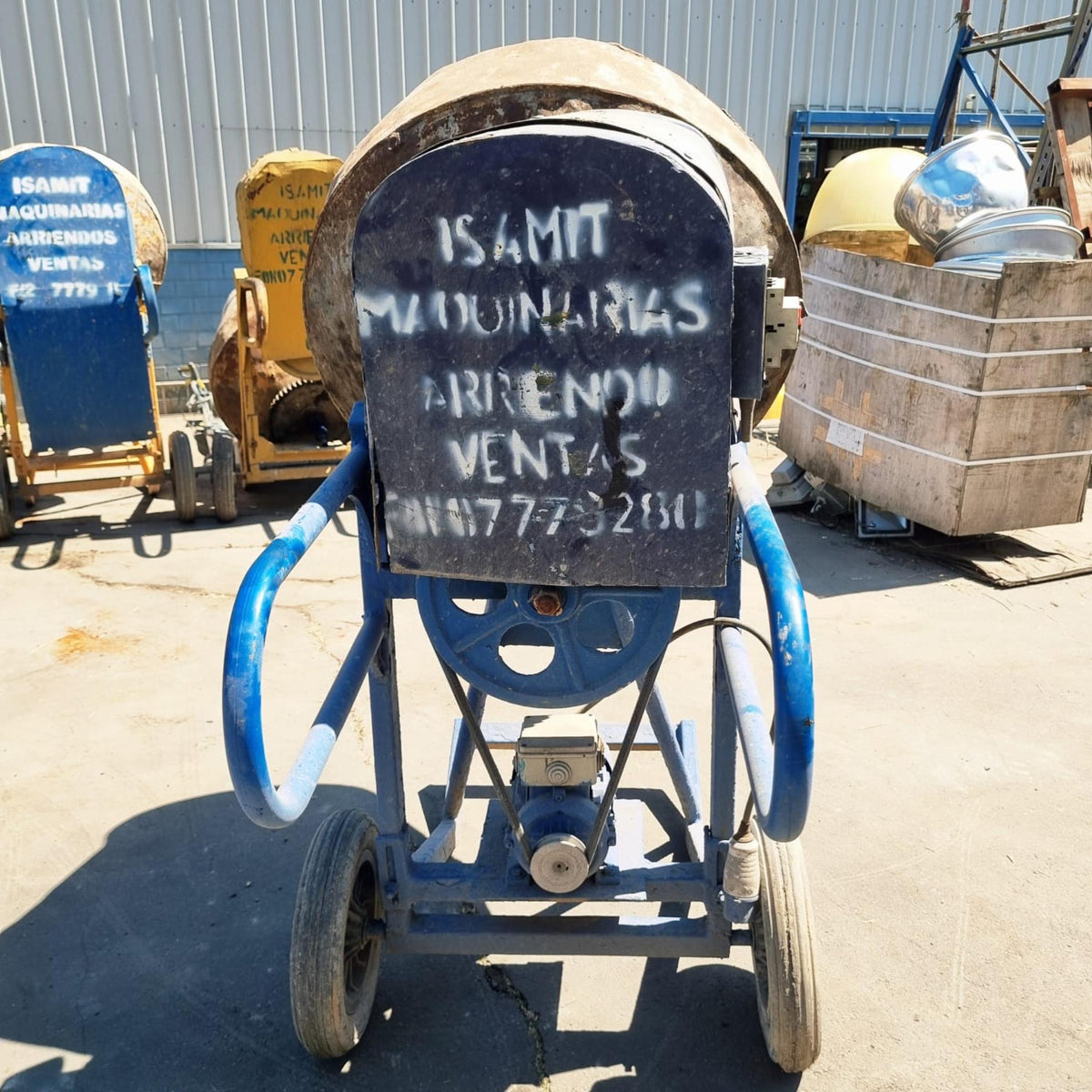 Betonera 150 Litros Volteo Directo Electrica 1.5HP Nro.16