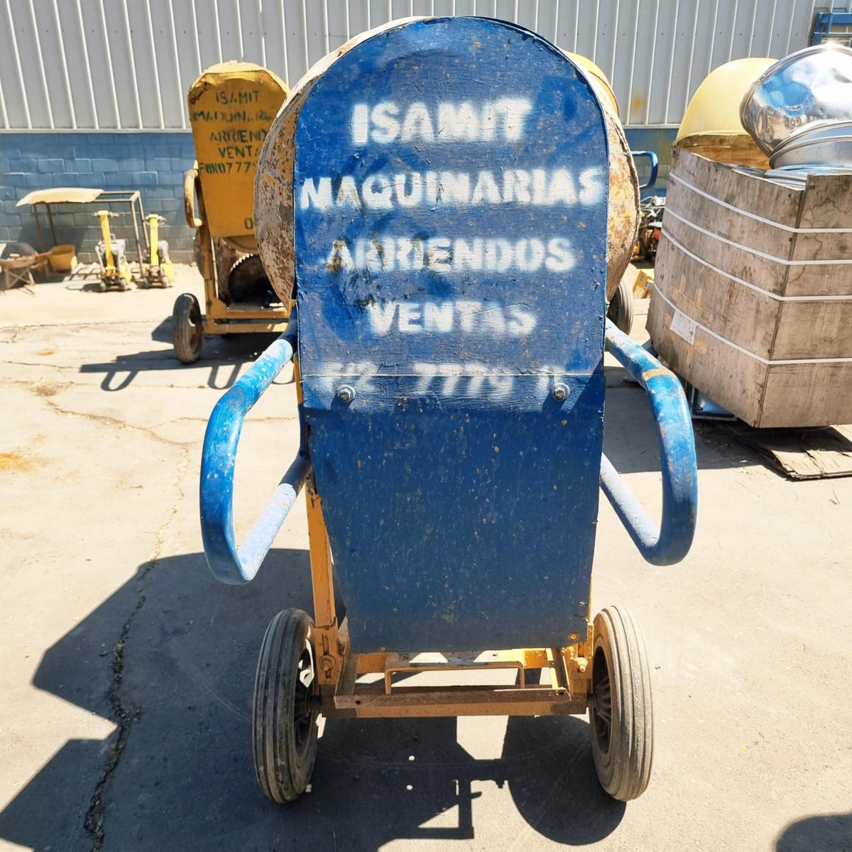 Betonera 150 Litros Volteo Directo Sin Motor Nro.18