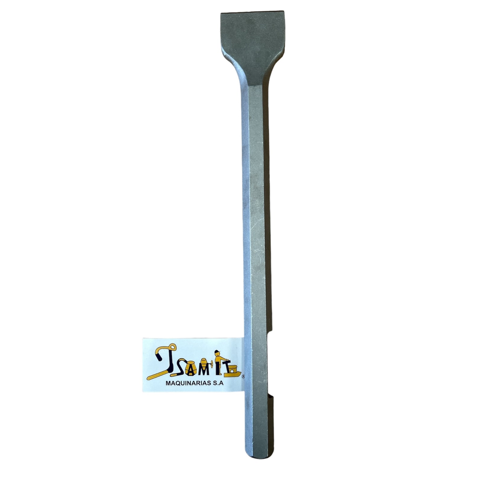 Cincel Hexagonal 28mm para Demoledor Rompepavimento 30kg – Plano 500mm