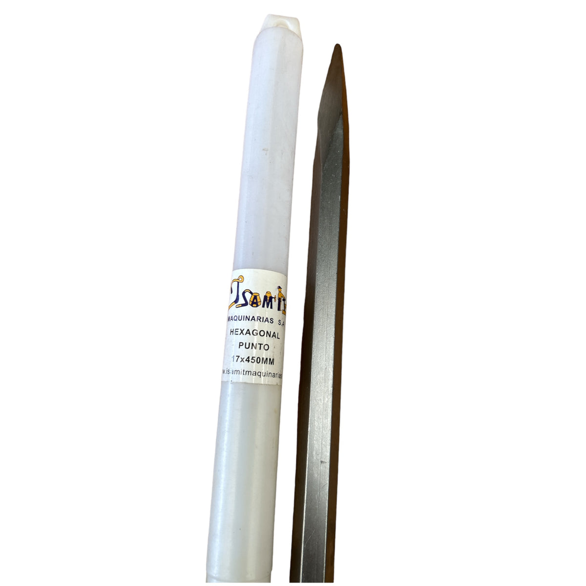 Punto Hexagonal 17x450mm Para Demoledor O Cincelador