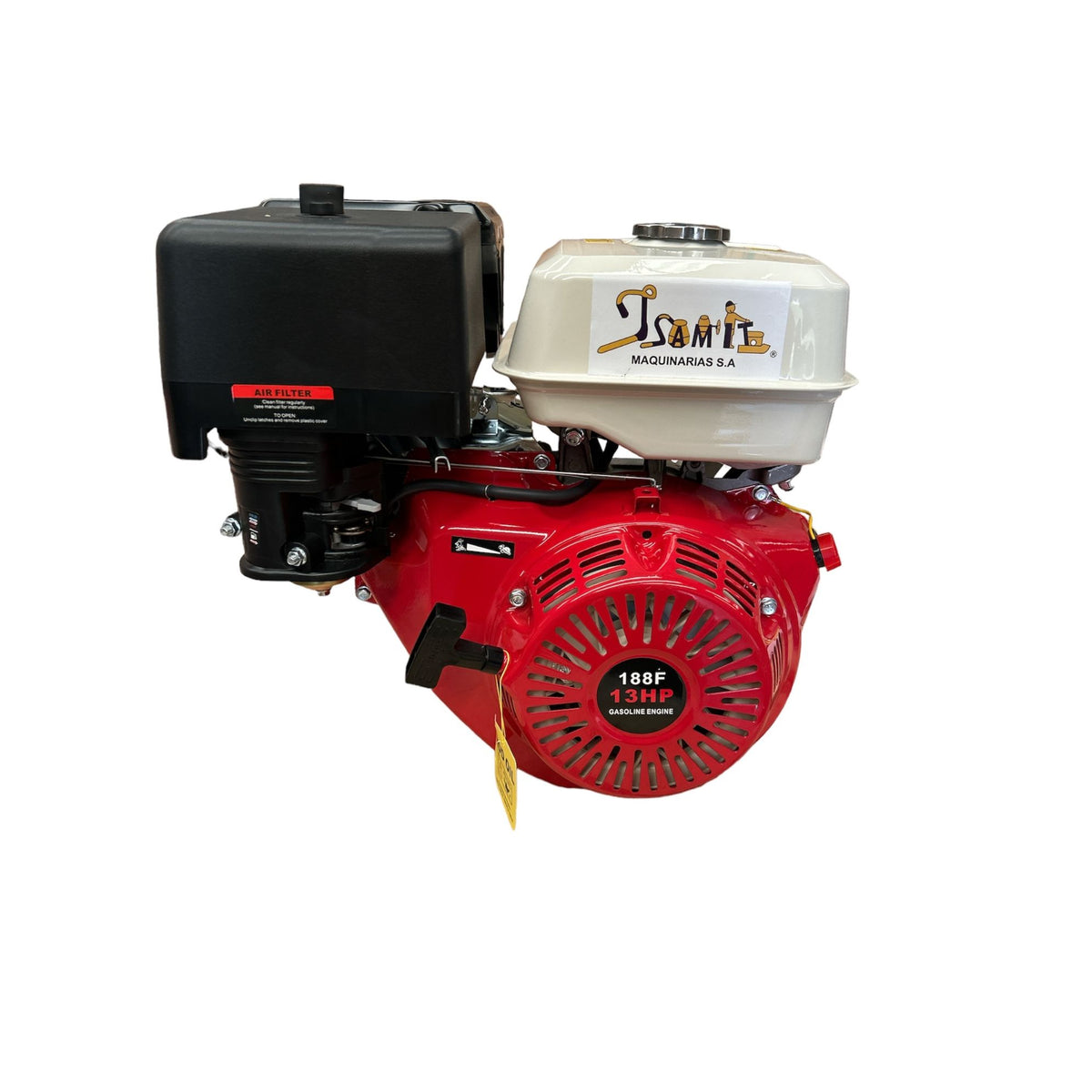 Motor estacionario 13HP Camell GX390 tipo Honda bencinero — Isamit