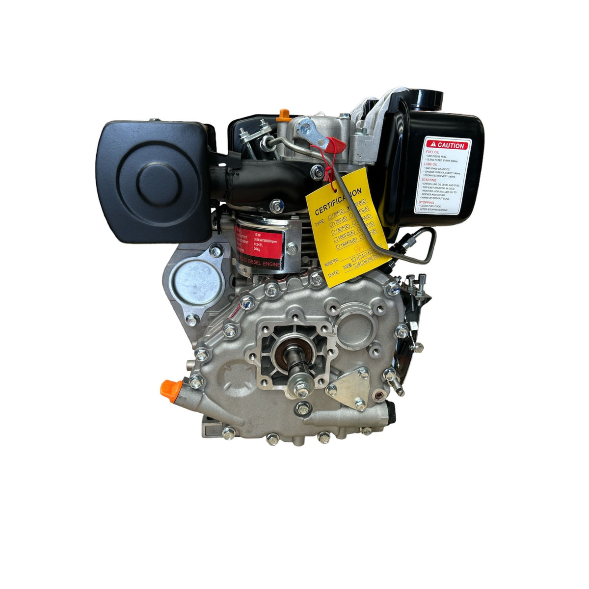 Motor Estacionario Diesel 4HP Camell 170F Eje 19mm Tipo Yanmar